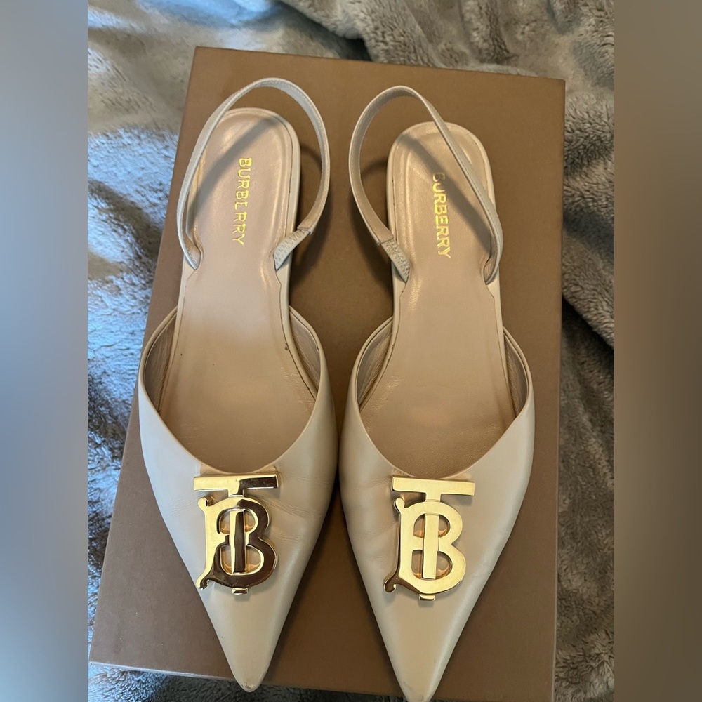 Burberry Sling Back flats